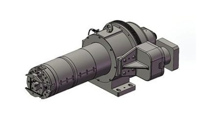Dairuike 160 Laser Chuck DRK16SWG-D Laser Pipe Cutter Rear Chuck