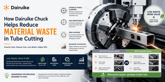 How Dairuike Chucks Help Reduce Material Waste in Tube Cutting - MAS AUTO SYSTEMS PVT LTD