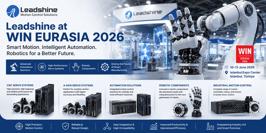 Leadshine Showcases Robotics and Smart Automation at WIN EURASIA 2026 - MAS AUTO SYSTEMS PVT LTD