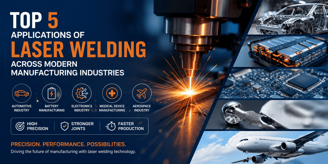Top 5 Applications of Laser Welding Across Modern Manufacturing Industries - MAS AUTO SYSTEMS PVT LTD