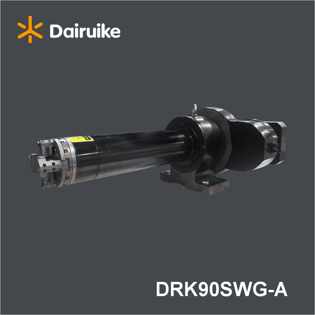 Dairuike 90 Laser Chuck DRK90SWG - A Solid Pneumatic Chuck - Rear Chuck - MAS AUTO SYSTEMS PVT LTD
