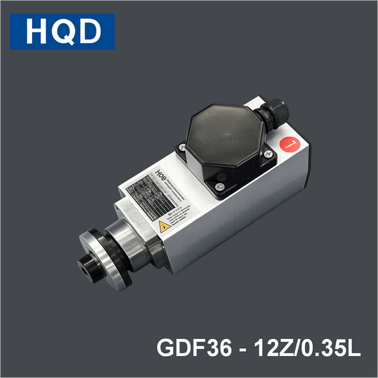 HQD GDF Edge Bander Electric Spindle GDF36 - 12Z/0.35L - MAS AUTO SYSTEMS PVT LTD