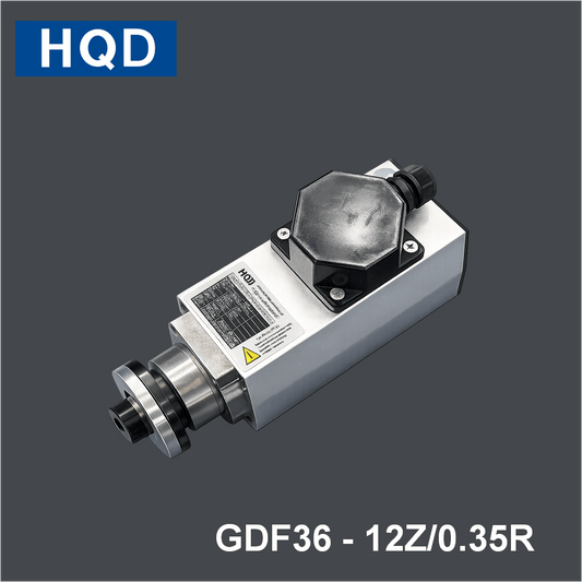 HQD GDF Edge Bander Electric Spindle GDF36 - 12Z/0.35R - MAS AUTO SYSTEMS PVT LTD