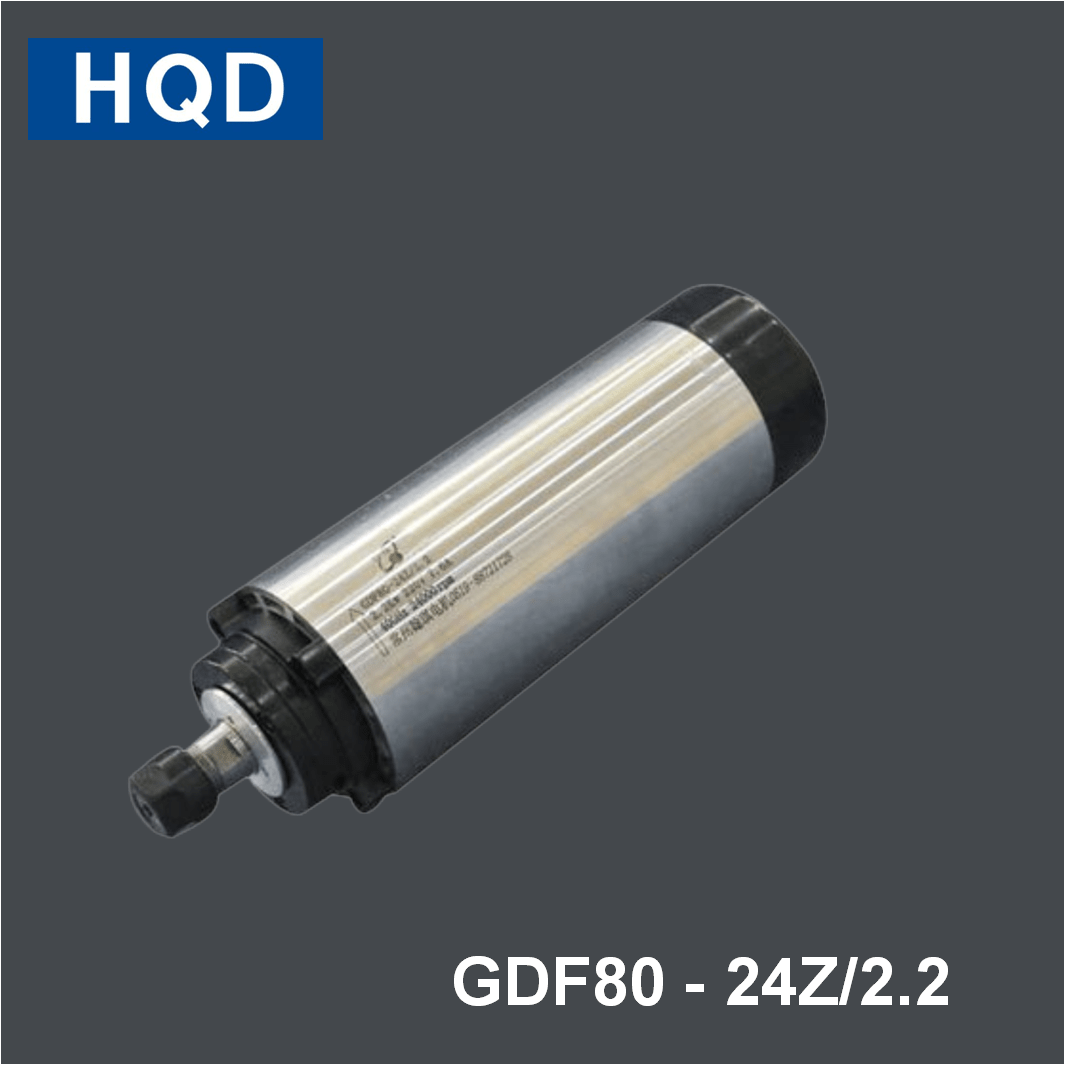 HQD GDF Woodworking Round Air - cooled Spindle GDF80 - 24Z/2.2 - MAS AUTO SYSTEMS PVT LTD