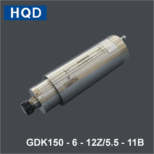 HQD GDK Engraving and Milling Constant Power Electric Spindle GDK150 - 6 - 12Z/5.5 - 11B - MAS AUTO SYSTEMS PVT LTD