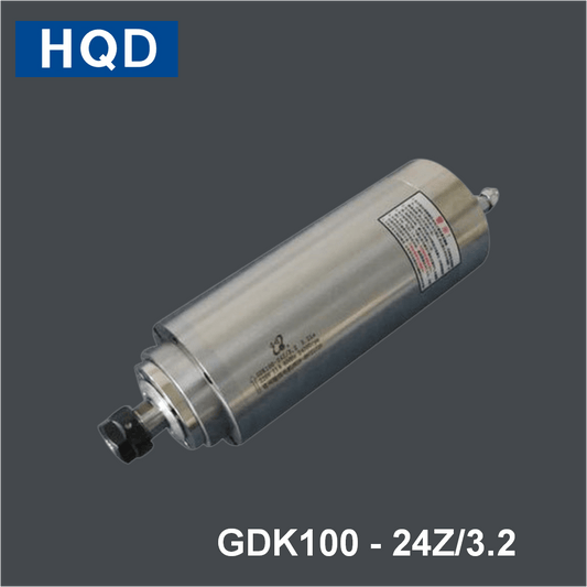 HQD GDK Engraving and Milling Constant Torque Spindle GDK100 - 24Z/3.2 - MAS AUTO SYSTEMS PVT LTD