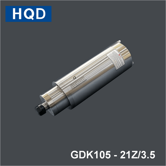 HQD GDK Engraving and Milling Constant Torque Spindle GDK105 - 21Z/3.5 - MAS AUTO SYSTEMS PVT LTD
