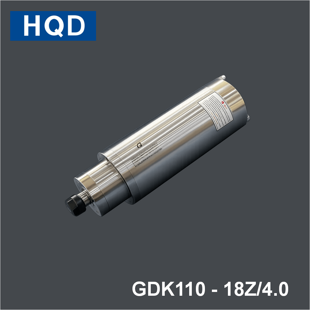 HQD GDK Engraving and Milling Constant Torque Spindle GDK110 - 18Z/4.0 - MAS AUTO SYSTEMS PVT LTD