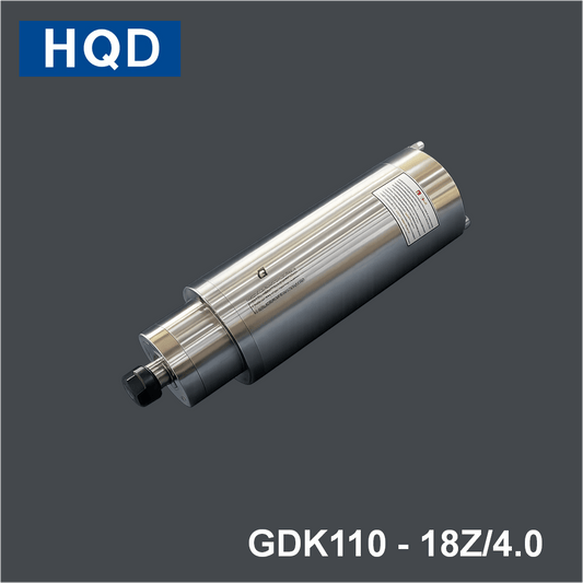 HQD GDK Engraving and Milling Constant Torque Spindle GDK110 - 18Z/4.0 - MAS AUTO SYSTEMS PVT LTD