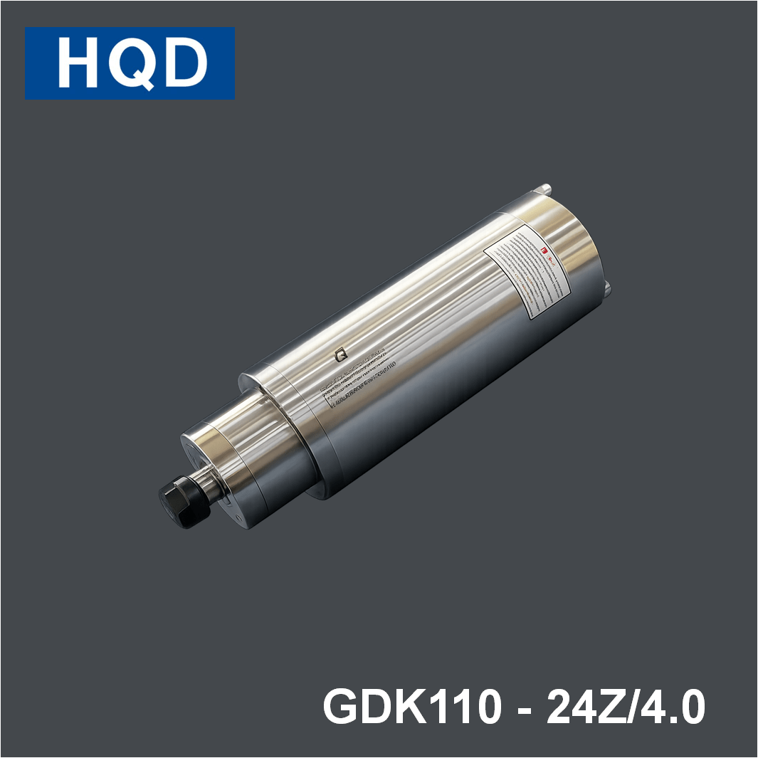 HQD GDK Engraving and Milling Constant Torque Spindle GDK110 - 24Z/4.0 - MAS AUTO SYSTEMS PVT LTD