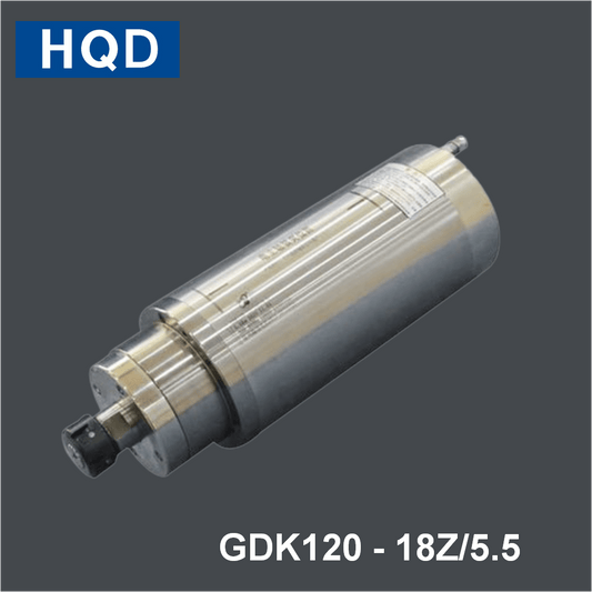 HQD GDK Engraving and Milling Constant Torque Spindle GDK120 - 18Z/5.5 - MAS AUTO SYSTEMS PVT LTD