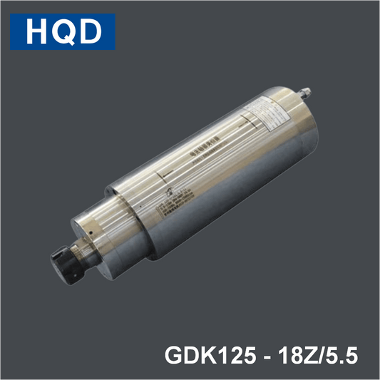 HQD GDK Engraving and Milling Constant Torque Spindle GDK125 - 18Z/5.5 - MAS AUTO SYSTEMS PVT LTD