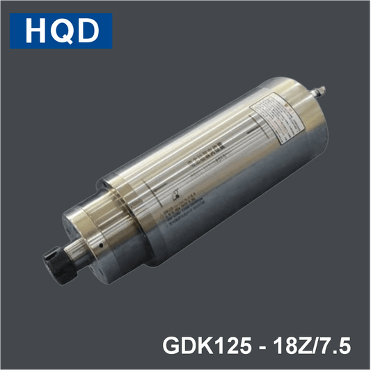 HQD GDK Engraving and Milling Constant Torque Spindle GDK125 - 18Z/7.5 - MAS AUTO SYSTEMS PVT LTD