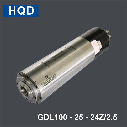 HQD GDL Automatic Tool Change Water - cooled Broach Spindle GDL100 - 25 - 24Z/2.5 - MAS AUTO SYSTEMS PVT LTD