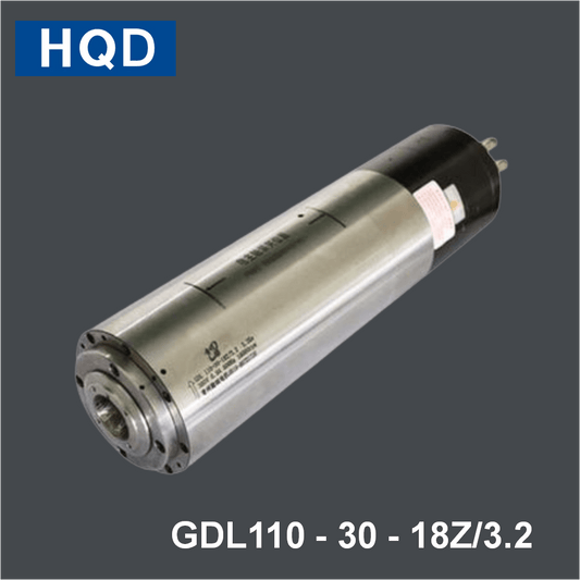 HQD GDL Automatic Tool Change Water - cooled Broach Spindle GDL110 - 30 - 18Z/3.2 - MAS AUTO SYSTEMS PVT LTD